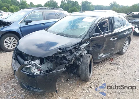 2014 Nissan Sentra S from USA, damaged, VIN 3N1AB7APXEY203531